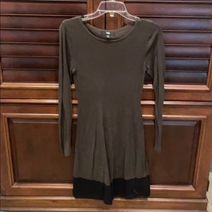 Dark green Mossimo sweater dress size XS